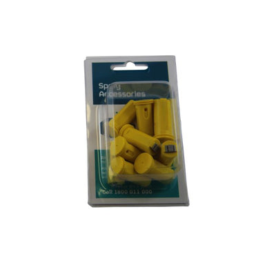 10 Pack Twin fan air 110 nozzle 0.02 yellow