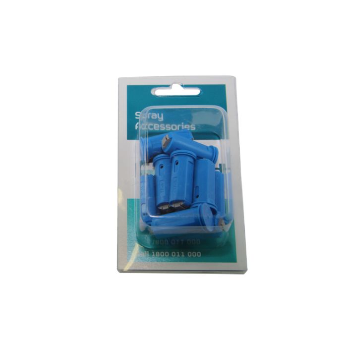 10 Pack Twin fan air 110 nozzle 0.03 blue