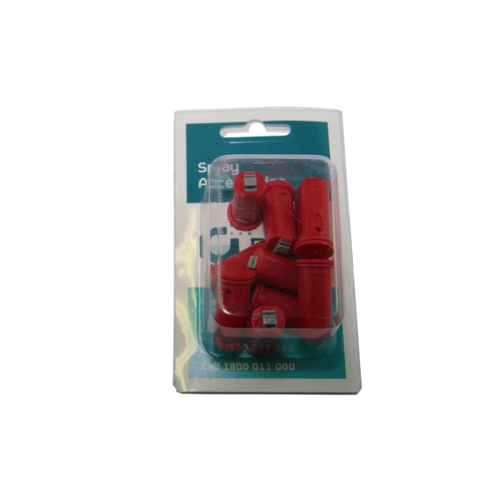 10 Pack Twin fan air 110 nozzle 0.04 red