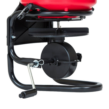 hand crank side view