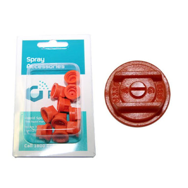 standard fan 110 nozzle red