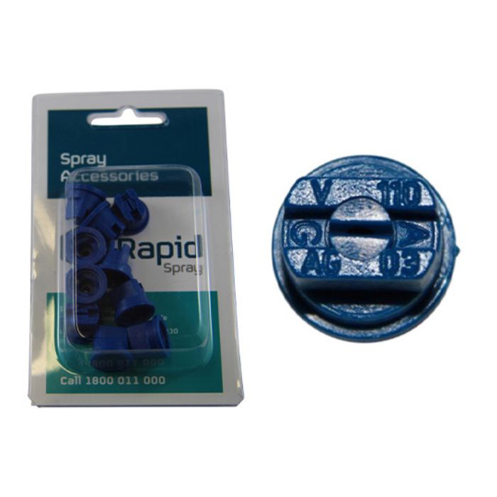 Standard fan nozzle 110 degrees 0.03 blue