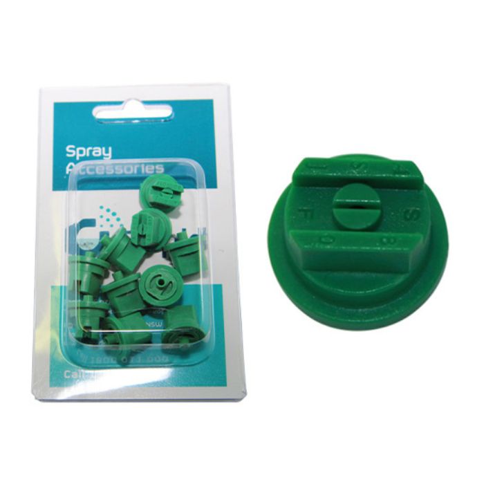 standard fan 80 degrees nozzle 0.015 green