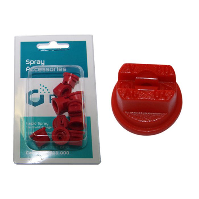 standard fan 80 degrees nozzle 0.04 red