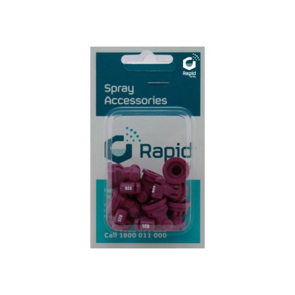 Turbo Twinjet Flat 60° Nozzle 0.025 purple