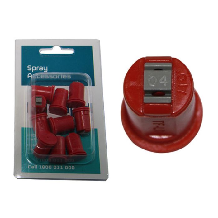 Twin Fan Low Drift 110° Nozzle 0.04 red