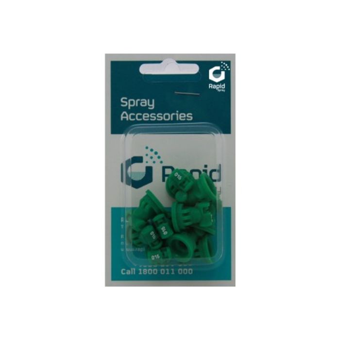 Wide Angle Flat Spray 110° Turbo Teejet Nozzle 0.015 green