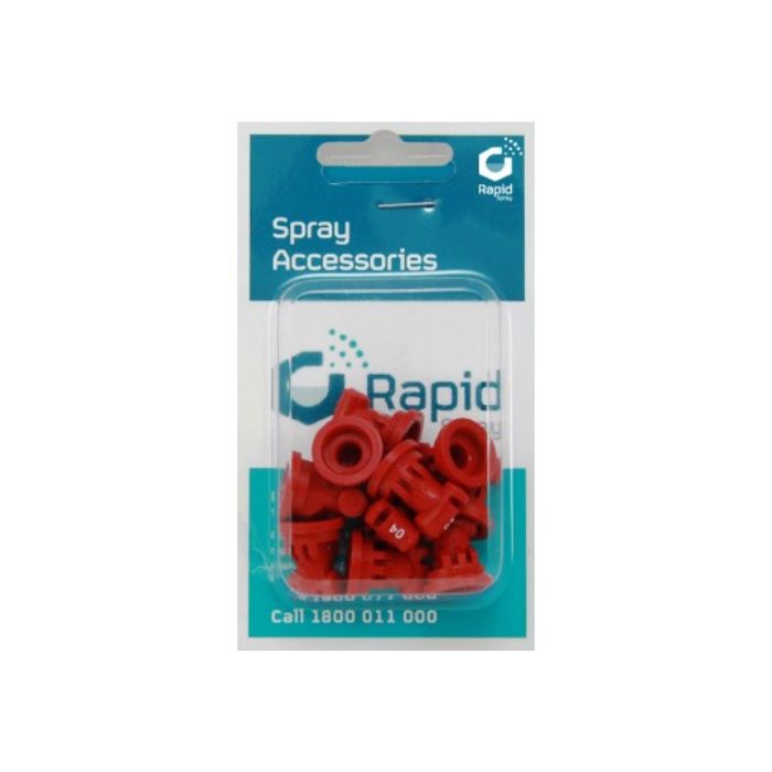 Wide Angle Flat Spray 110° Turbo Teejet Nozzle 0.04 red