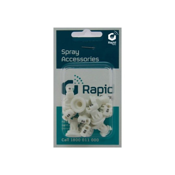 Wide Angle Flat Spray 110° Turbo Teejet Nozzle 0.08 white