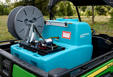 12V Pump Delavan 7822-201 | 8.3L/Min 60PSI - Quick Attach Fittings with Reel on Marshall