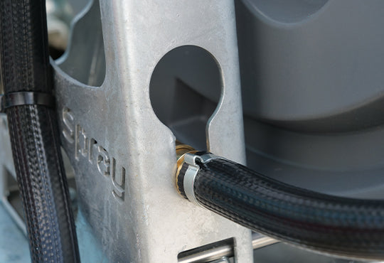 1000L Fire Marshal Trailer Road Registerable - hose holder