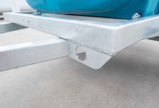 1000L Fire Marshal Trailer Road Registerable - trailer welds