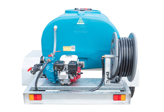 1000L Fire Marshal Trailer - On Farm - rear view