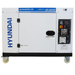 10kVA Hyundai DHY10000SE-LRS - front on