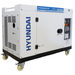 10kVA Hyundai DHY10000SE-LRS-left side angle view