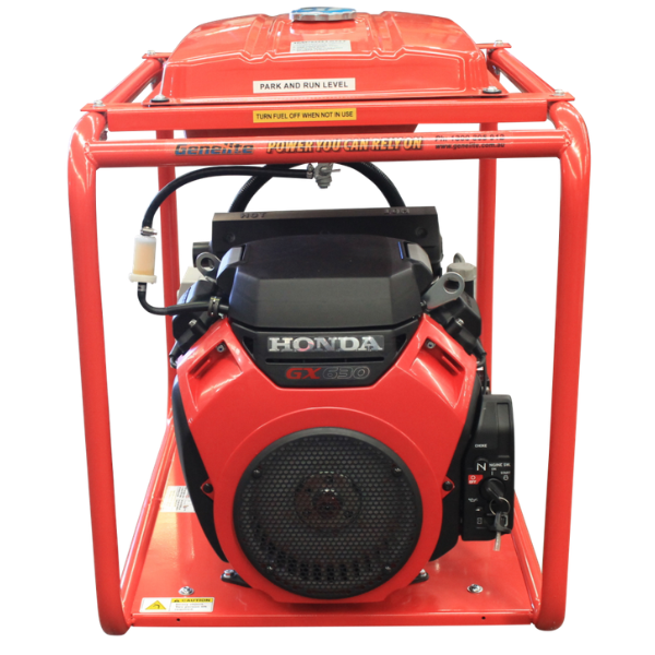 11kVA Honda GH10000E-LRT - front on view
