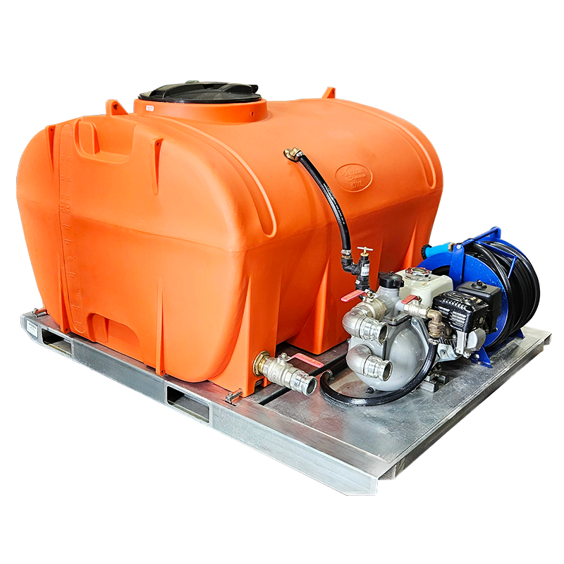 1200L Skid Mounted Firefighting Unit side view