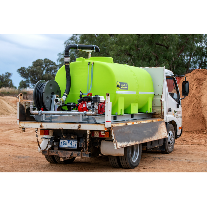 AquaPath Water Cart x mounted on a truck
