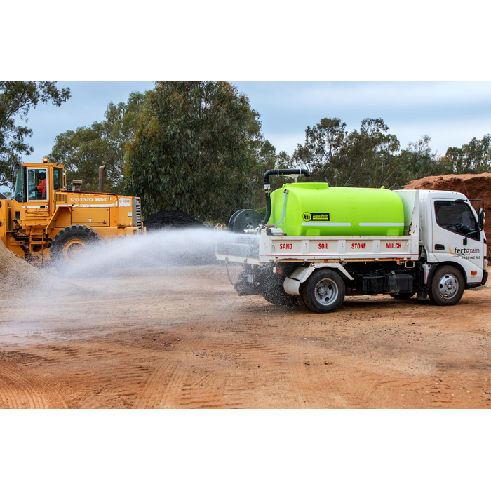 AquaPath Water Cart x spraying from a truck