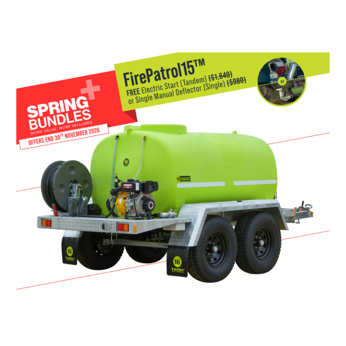 3000L FIrePatrol15 FireFighting Trailer deal