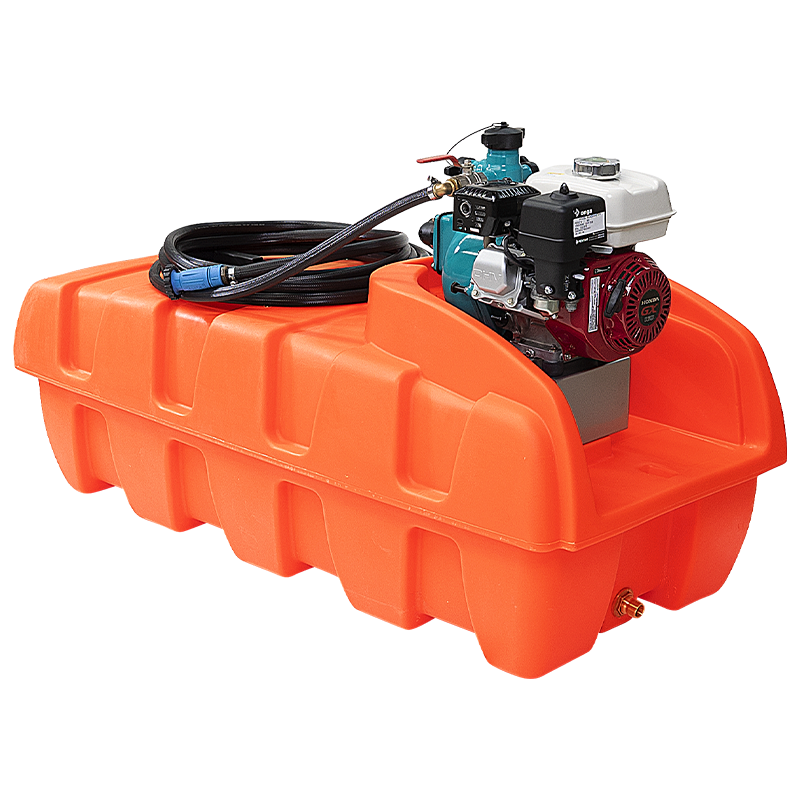 400L Compact Firefighting Unit 5.5hp honda - side view