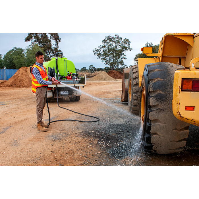 6000L AquaPath Water Cart x hosing down with the hose reel