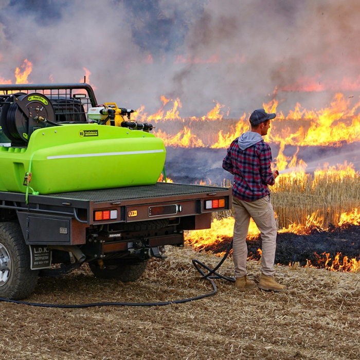 600L FireDefence action