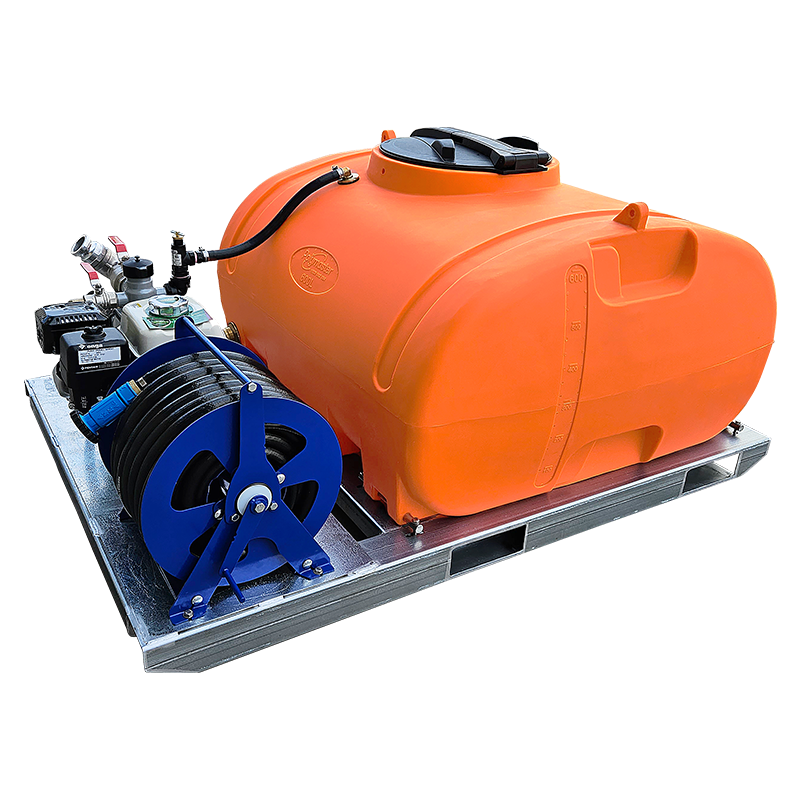 600L Skid Mounted Firefighting Unit 6.5HP side view 