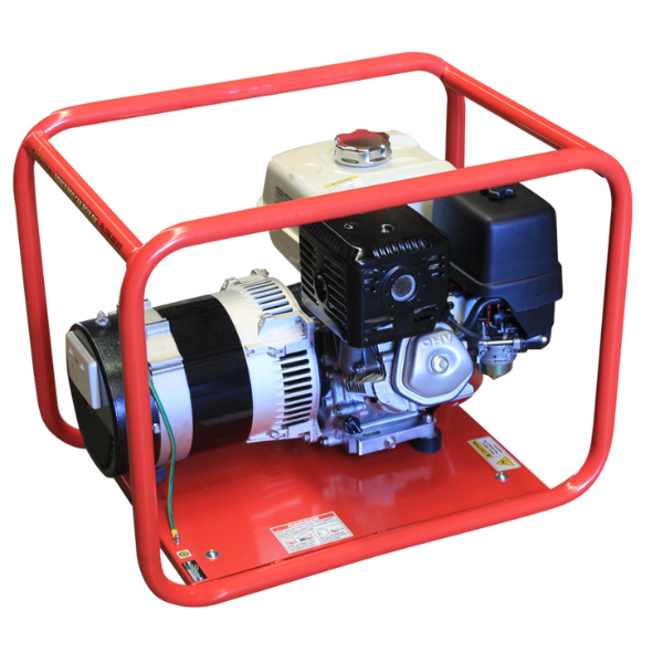 8kVA Honda GH7000 Generator - front left view