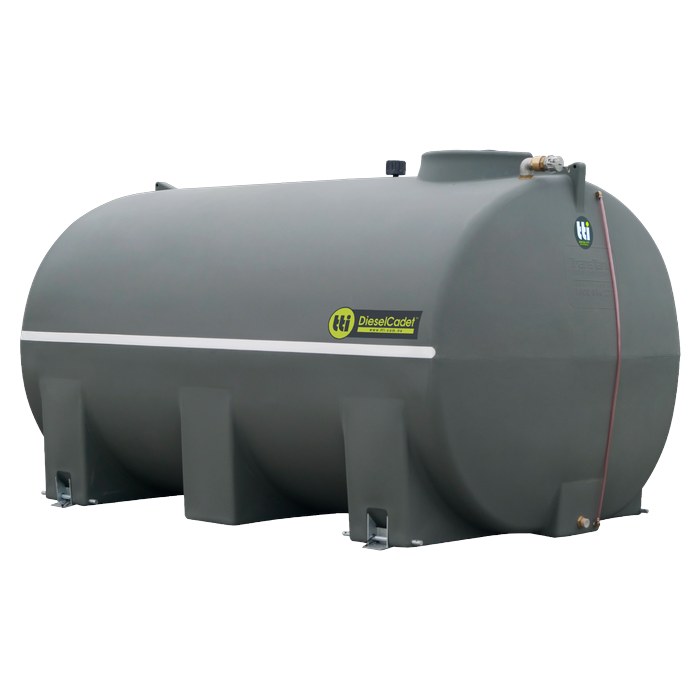 DieselCadet 10000L Bulk Diesel Storage Tank angle view