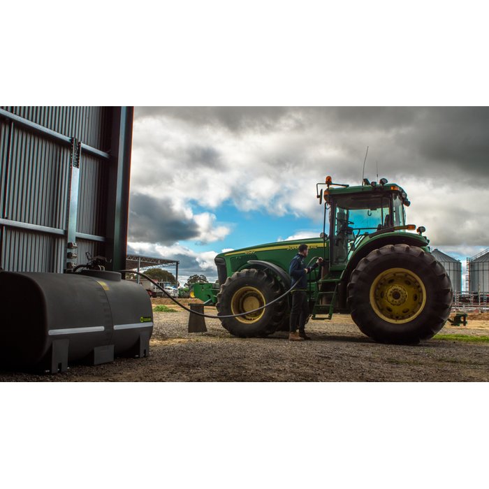 DieselCadet 1000L Bulk Diesel Storage Tank action refuelling