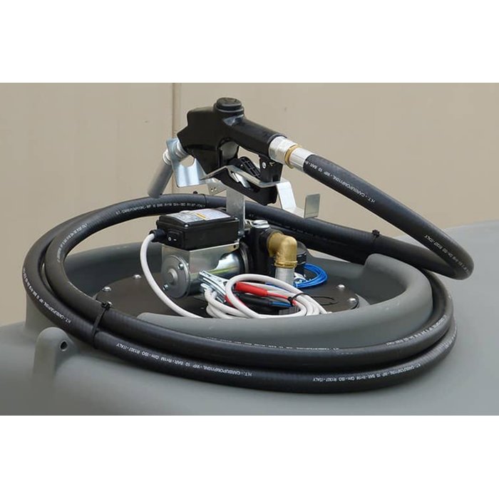DieselCadet 2000L Bulk Diesel Storage Tank pump and nozzle