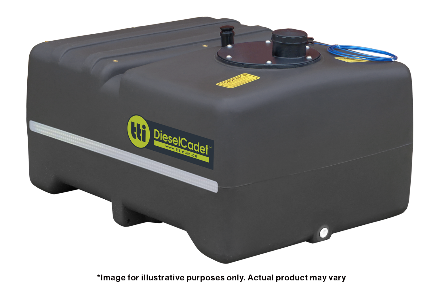 DieselCadet 220L Bulk Diesel Storage Tank angle view