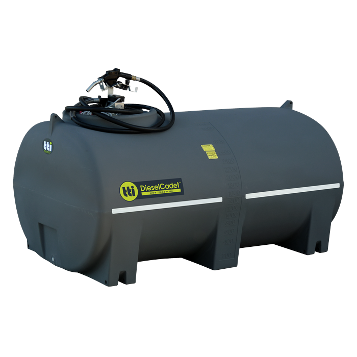DieselCadet 3000L Bulk Diesel Storage Tank with pump and nozzle