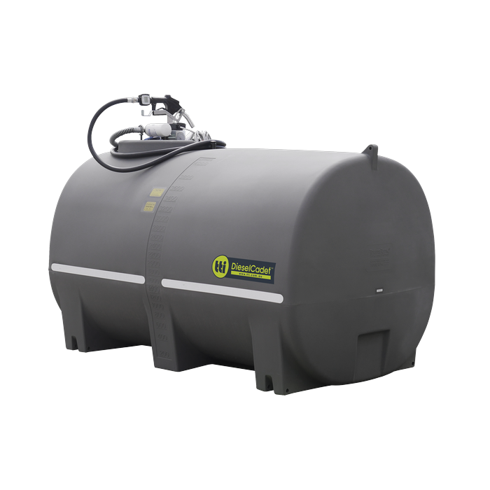 DieselCadet 4000L Bulk Diesel Storage Tank with pump and nozzle
