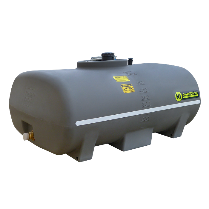 DieselCadet 500L Bulk Diesel Storage Tank front view