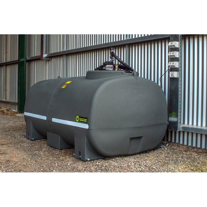 DieselCadet 6000L Bulk Diesel Storage Tank in shed action