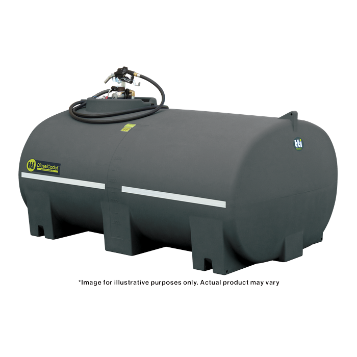 DieselCadet 6000L Bulk Diesel Storage Tank with pump and nozzle