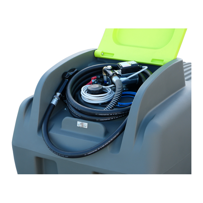 DieselCaptain 1000L Ball Baffle lid open detail