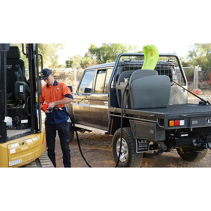 DieselCaptain 200L Space Saver refuelling 2