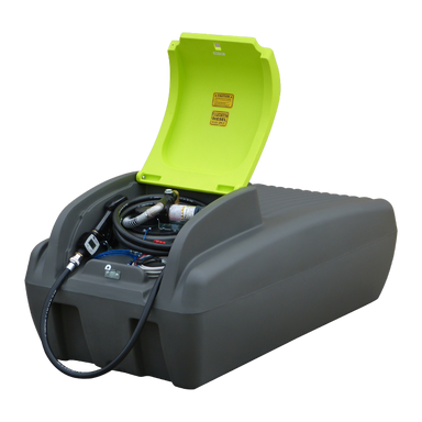 DieselCaptain 600L Ball Baffle lid open detail
