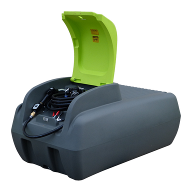 DieselCaptain 800L Ball Baffle lid open detail