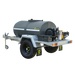 DieselPatrol15 1200L Diesel Fuel Trailer x Honda GX160 Pump Upgrade Side View
