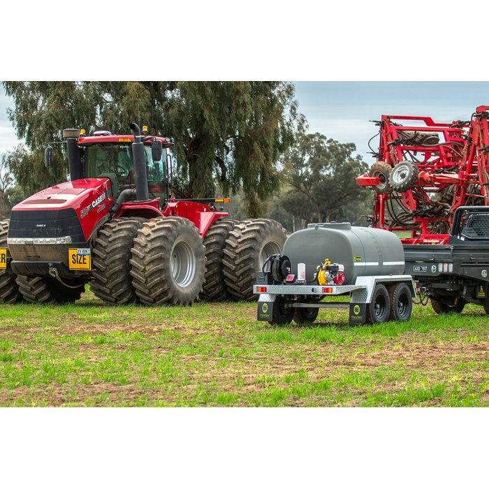 DieselPatrol15 2000L Dual Axle Diesel Fuel Trailer x In Use on Farm