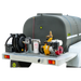 DieselPatrol15 2400L Dual Axle Diesel Fuel Trailer x Honda GX160 Pump Close Up