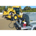 DieselPatrol15 2400L Dual Axle Diesel Fuel Trailer x Honda GX160 Pump In Use
