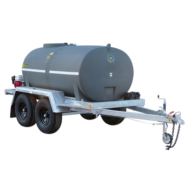 DieselPatrol15 3000L Dual Axle Diesel Fuel Trailer x Front Angle View