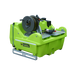 OnDeck 300L 12v UTV sprayer hose reel and pump angle view