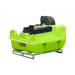OnDeck 300L UTV sprayer side view on forkable galvanised frame