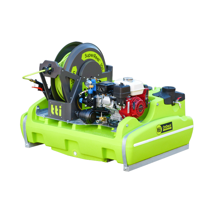 OnDeck 300L Honda GX200 UTV sprayer with 100m SuperReel